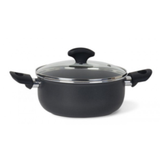 Кастрюля TVS Diva, 4.7 л, черный