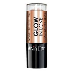 Alvin Dor Хайлайтер Glow in Love стик 02 бежевый шампань