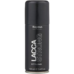 Kapous Professional Лак для волос Lacca Strong, сильная фиксация, 100 мл