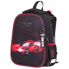 Berlingo ранец Expert Red hurricane, черный/красный