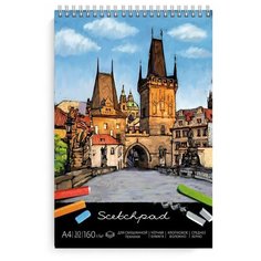 Альбом для пастели Феникс Старый Город 29.7 х 21 см, 150 г/м², 30 л.