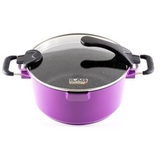 Кастрюля GIPFEL Chic, 2.6 л, фиолетовый