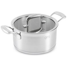Кастрюля GIPFEL PRESTIGE, 7.4 л, стальной
