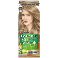 GARNIER Color Naturals стойкая питательная крем-краска для волос, 8.00 Глубокий Светло-Русый