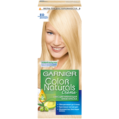 GARNIER Color Naturals стойкая обесцвечивающая крем-краска для волос, E0 супер блонд