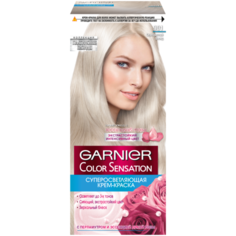 GARNIER Color Sensation Платиновые блонды стойкая крем-краска, 901 серебристый блонд