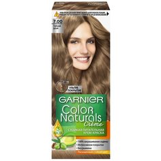 GARNIER Color Naturals стойкая питательная крем-краска для волос, 7.00, Глубокий Русый