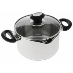Кастрюля Tescoma Presto, 2.5 л, серебристый/черный