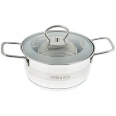 Кастрюля MAYER & BOCH MB-25406, 1.6 л, стальной