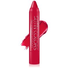 BelorDesign помада-карандаш для губ Satin Colors полуматовая, оттенок 7 красный