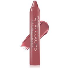 BelorDesign помада-карандаш для губ Satin Colors полуматовая, оттенок 4 коричневый