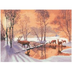 Heritage Набор для вышивания Через ручей, 31 x 23 см (JCSN1085E)