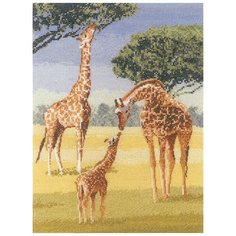 Heritage Набор для вышивания Жирафы, 22 x 32 см (PGGI1023E)
