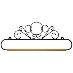 Хангер Hemline для панно из квилтинга и вышивки ERQH30.18 черный