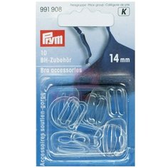 Prym Аксессуары для бюстгальтера 14 мм 991908, прозрачный (10 шт.)