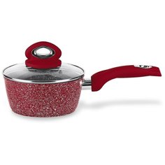 Ковш MOULIN VILLA Raspberry RBS-16-I, 1.2 л, красный/серый