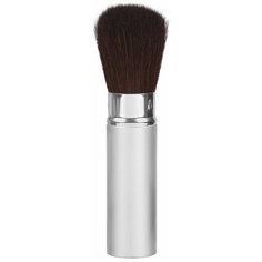 Кисть Ellis Cosmetic APP 026, для лица коричневый/серебристый