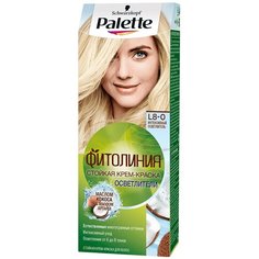 Palette Фитолиния Осветлители Стойкая крем-краска для волос, L8-0 интенсивный осветлитель