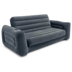 Надувной диван Intex Pull-Out Sofa (66552) серый