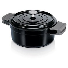 Кастрюля Beka Cookon 13391204, 2.4 л, черный