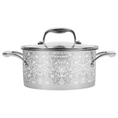 Кастрюля Rondell Ajour, 5 л, стальной