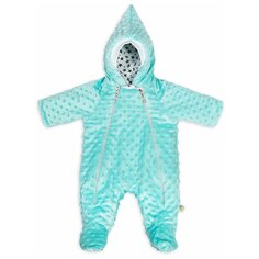 Комбинезон Сонный Гномик Горошек размер 74, мятный