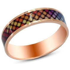 Silver WINGS Кольцо с эмалью из серебра 01fyr11690-1mix3-113, размер 19