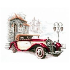 Чудесная Игла Набор для вышивания Ретро автомобиль Кадиллак, 20 x 16 см, (110-022)