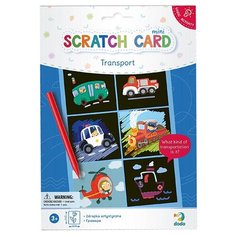 Гравюра Dodo мини Транспорт (300337) цветная основа