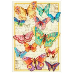 Dimensions Набор для вышивания Красота бабочек 25 х 36 см (70-35338)