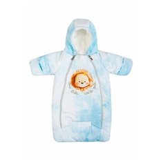 Комбинезон-конверт Сонный Гномик размер 62, голубой