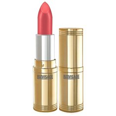 LUXVISAGE помада для губ перламутровая с глянцевым блеском, оттенок 68 бежево-розовый с жемчужным перламутром