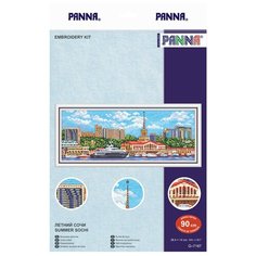 PANNA Набор для вышивания Летний Сочи 36.5 х 14 см (G-7187)