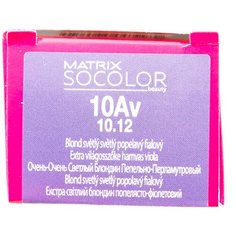 Matrix Socolor Beauty стойкая крем-краска для волос, 10Av очень-очень светлый блондин пепельно-перламутровый, 90 мл