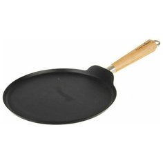 Сковорода блинная Pomi dOro Dilusso PCS-625003, 28 см, черный