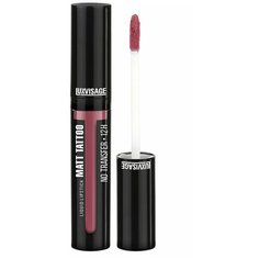 LUXVISAGE Матовая жидкая помада MATT TATTOO no transfer 12H, оттенок 117 Dark plum