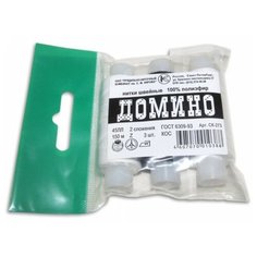 ПРЯДИЛЬНО-НИТОЧНЫЙ КОМБИНАТ ИМЕНИ С.М. КИРОВА Набор ниток "Домино" (СК-273) 150 м х 3 шт.