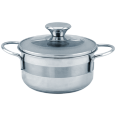 Кастрюля Kelli KL-4241, 0.7 л, серебристый