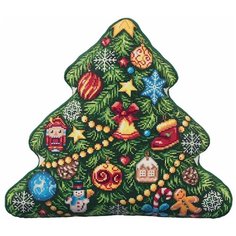 PANNA Набор для вышивания Подушка Елка 44 х 40 см (PD-7083)