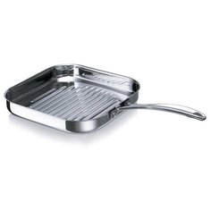 Сковорода-гриль Beka Chef 12068294, 26.5х26.5 см, серебристый
