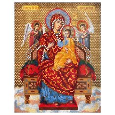 Радуга бисера Набор для вышивания бисером Богородица Всецарица 21 x 26 см (В-172)