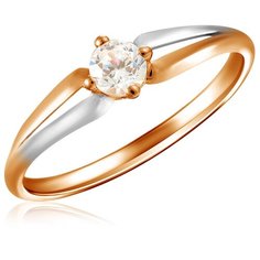 Бронницкий Ювелир Кольцо из красного золота R5311630, размер 18