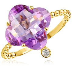 Бронницкий Ювелир Кольцо из желтого золота D0001565305, размер 16.5