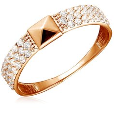 Бронницкий Ювелир Кольцо из красного золота R5311686, размер 17