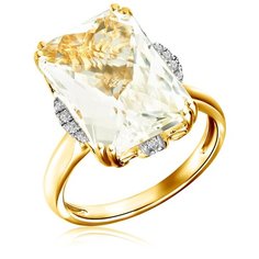 Бронницкий Ювелир Кольцо из желтого золота D0000575305, размер 17