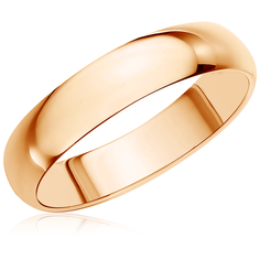 Бронницкий Ювелир Кольцо из красного золота 15020000, размер 18