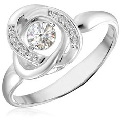 Бронницкий Ювелир Кольцо из белого золота RD65319333, размер 16.5