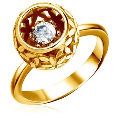 Бронницкий Ювелир Кольцо из желтого золота 55319337, размер 16.5