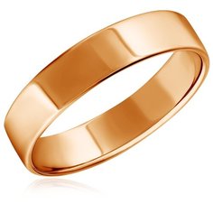 Бронницкий Ювелир Кольцо из красного золота 15020259, размер 16.5