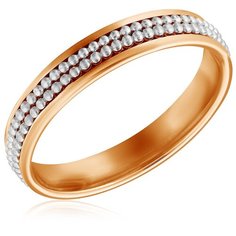 Бронницкий Ювелир Кольцо из красного золота 25610243, размер 16.5